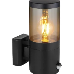 mutoni light Aussenleuchte Xeloo Edelstahl Schwarz 1Xe27><noscript><img width=