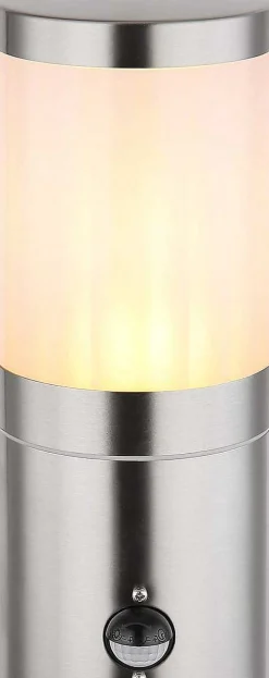 mutoni light Aussenleuchte Xeloo Edelstahl Silber 1Xe27> Stehleuchten Aussen