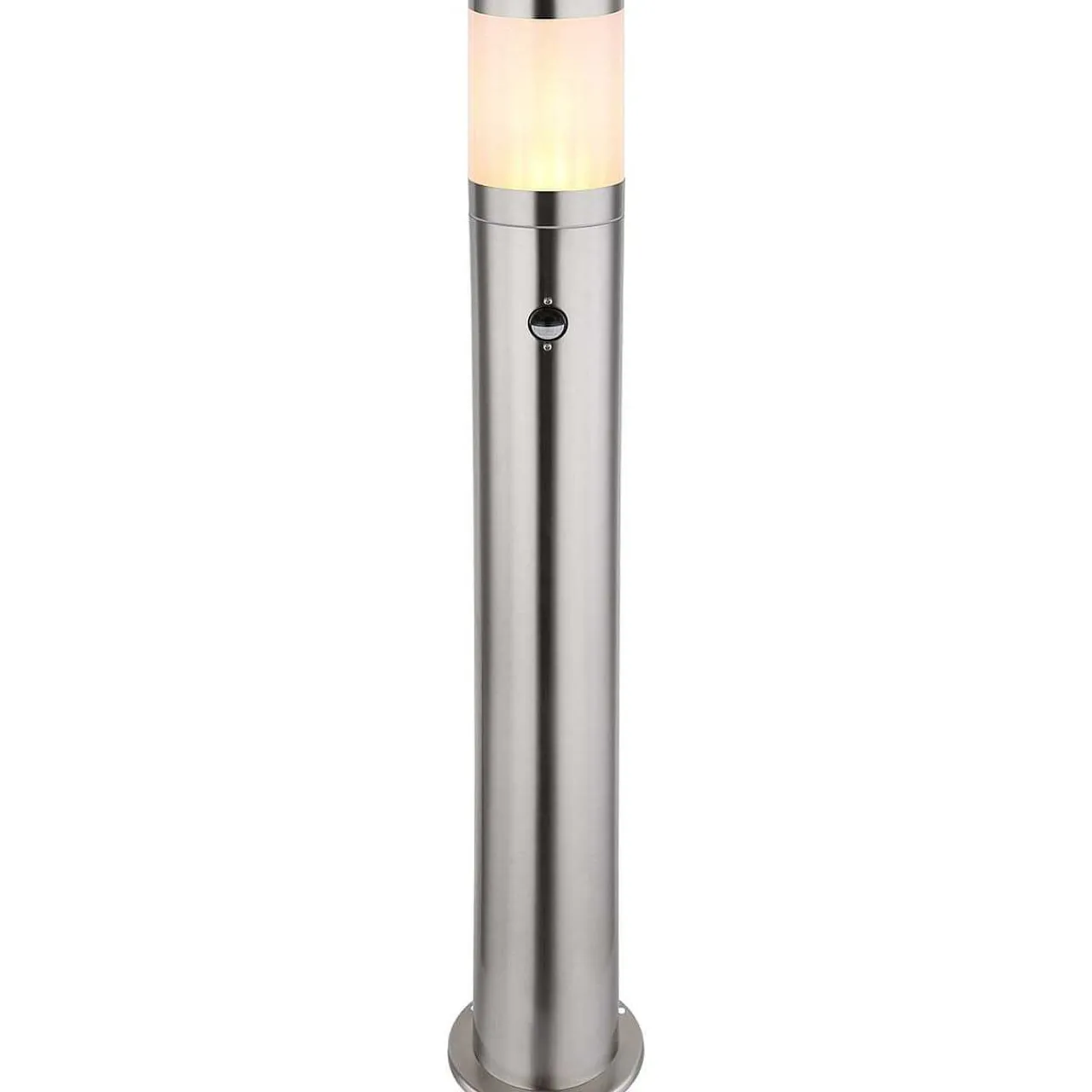 mutoni light Aussenleuchte Xeloo Edelstahl Silber 1Xe27> Stehleuchten Aussen