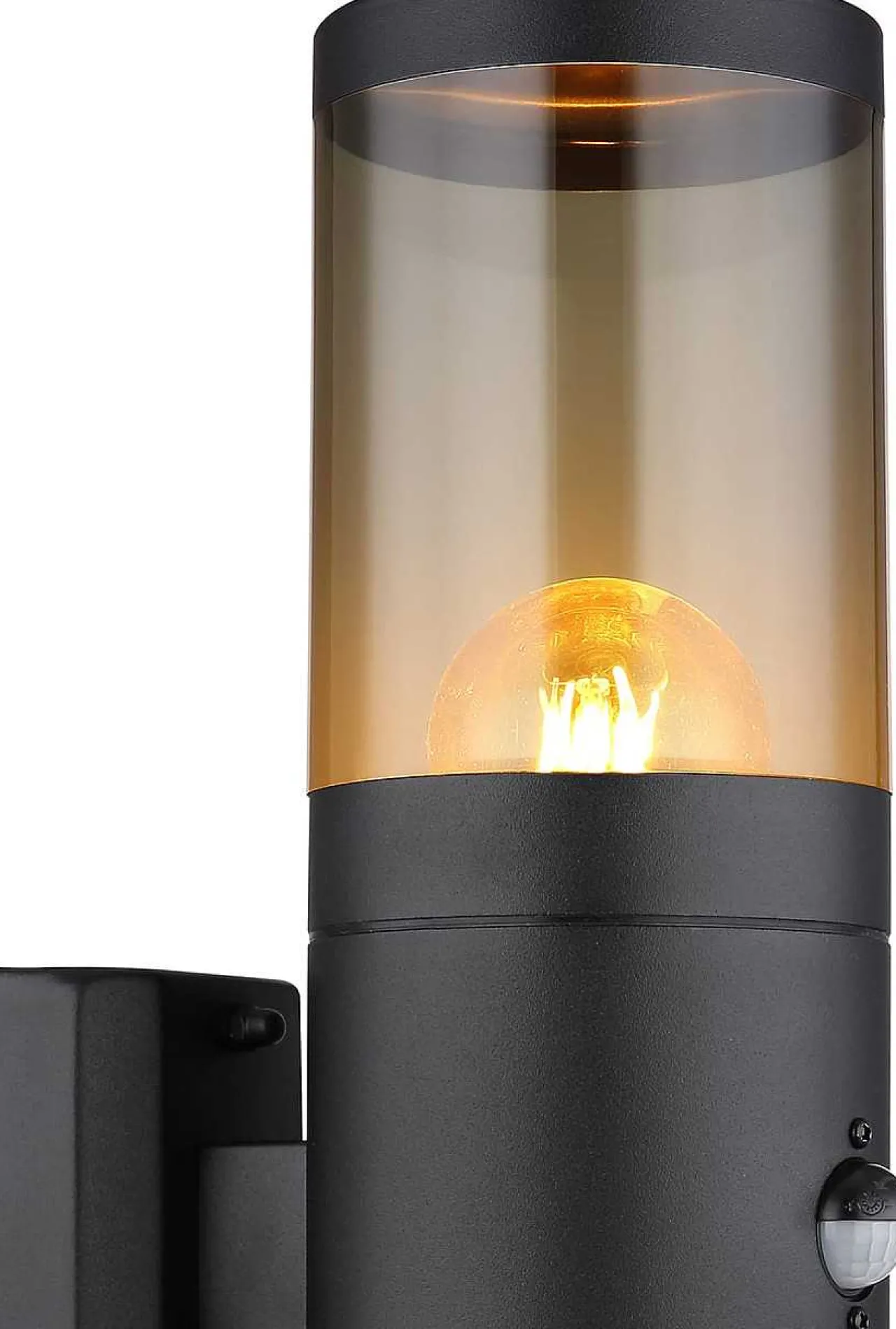 mutoni light Aussenleuchte Xeloo Edelstahl Schwarz Matt 2Xe27> Wandleuchten Aussen