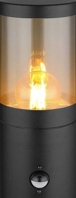 mutoni light Aussenleuchte Xeloo Edelstahl Schwarz Matt 140 1Xe27><noscript><img width=