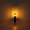 mutoni light Aussenleuchte Xeloo Edelstahl Schwarz Matt 1Xe27> Wandleuchten Aussen