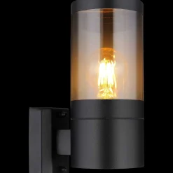 mutoni light Aussenleuchte Xeloo Edelstahl Schwarz Matt 1Xe27><noscript><img width=