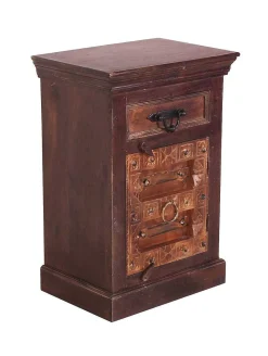 mutoni sweet home Badezimmer-Set Elvana Altholz Braun (5-Tlg)><noscript><img width=