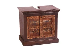 mutoni sweet home Badezimmer-Set Elvana Altholz Braun (5-Tlg)><noscript><img width=