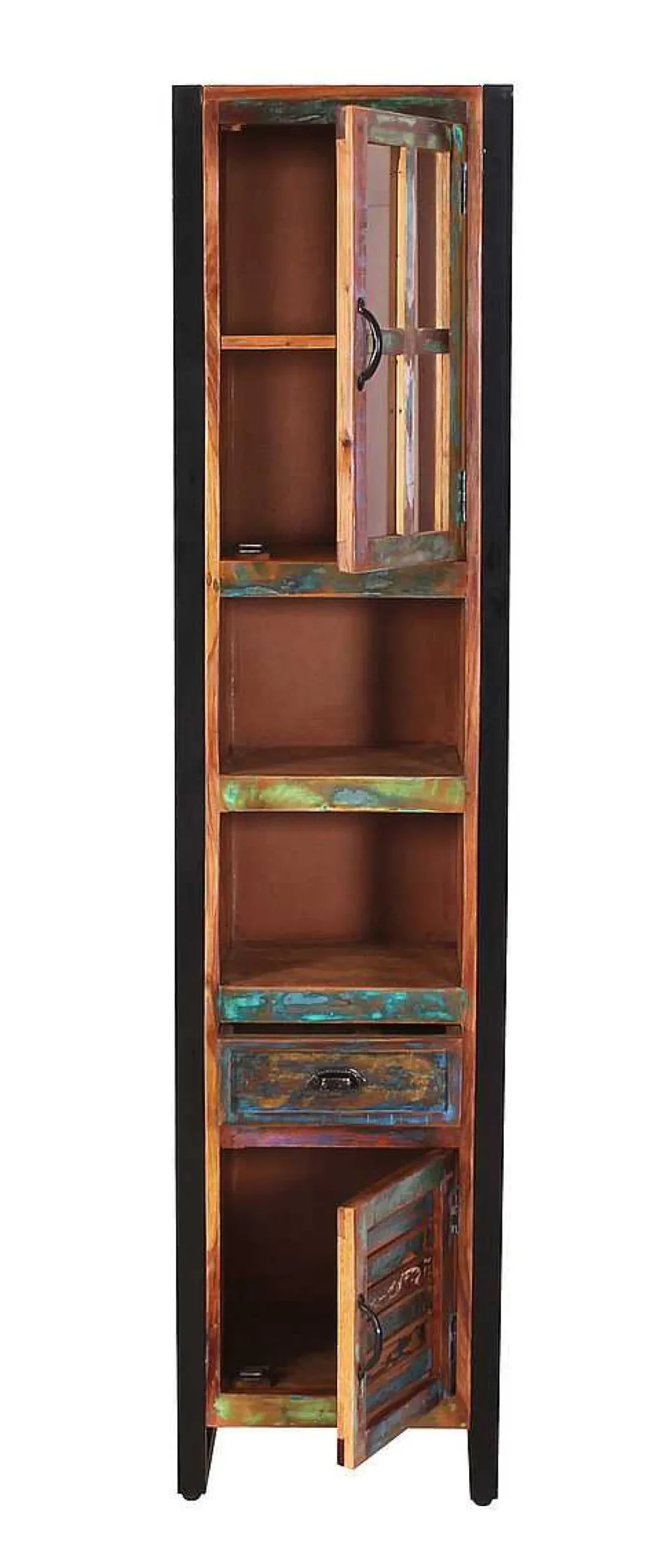 mutoni sweet home Badezimmer-Set Fume Bunt (5-Tlg)> Badezimmermöbel-Sets