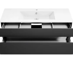 KISS Badezimmerset Mit Flachenspiegel Cosmos Grey 120><noscript><img width=