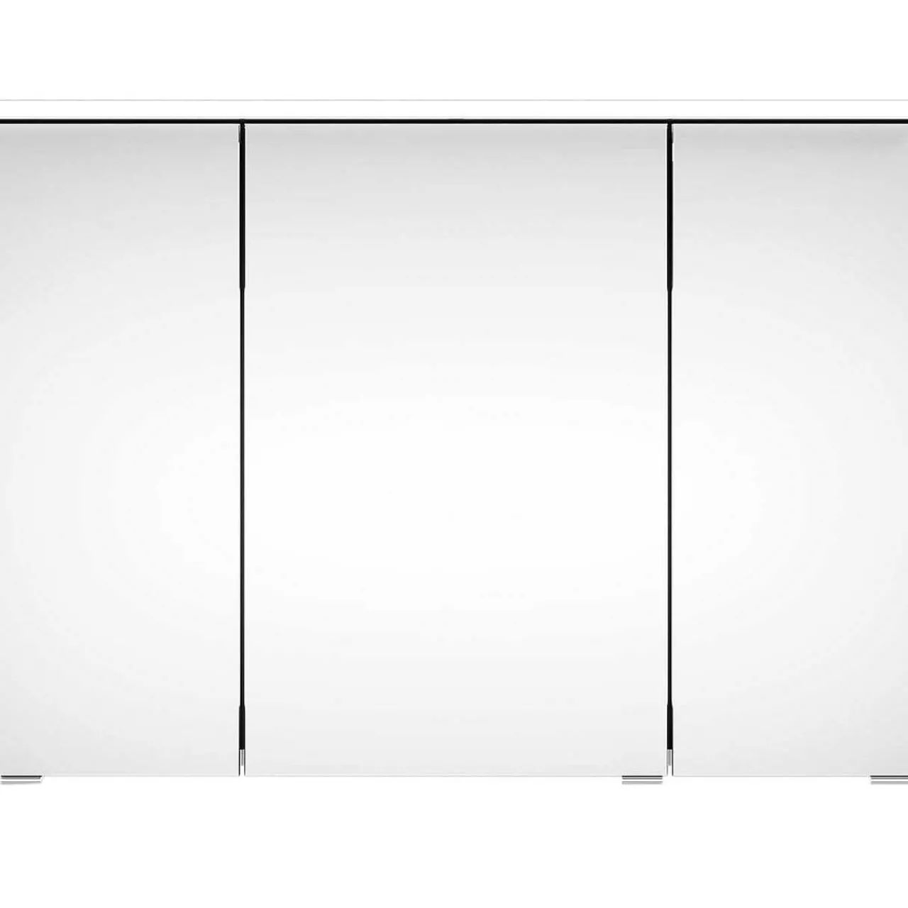 KISS Badezimmerset Mit Spiegelschrank Polarweiss 90> Badezimmermöbel-Sets