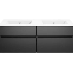 KISS Badezimmerset Mit Spiegelschrank Cosmos Grey Doppel 120><noscript><img width=