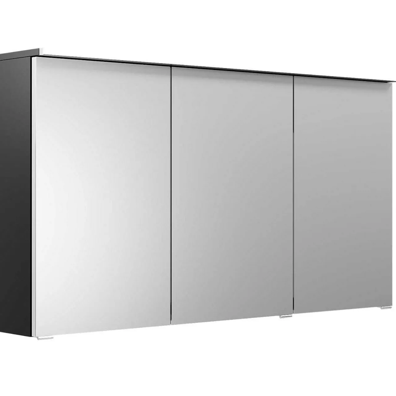 KISS Badezimmerset Mit Spiegelschrank Cosmos Grey Doppel 120> Badezimmermöbel-Sets