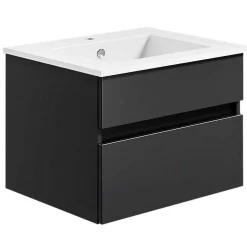 KISS Badezimmerset Mit Spiegelschrank Cosmos Grey 60><noscript><img width=