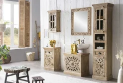 mutoni sweet home Badezimmer-Set Nivo Natur (5-Tlg)><noscript><img width=