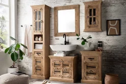 mutoni sweet home Badezimmer-Set Zoprax Mangoholz Natur (5-Tlg)><noscript><img width=