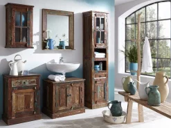 mutoni sweet home Badezimmer-Unterschrank Vintage Boat Bunt> Badschränke
