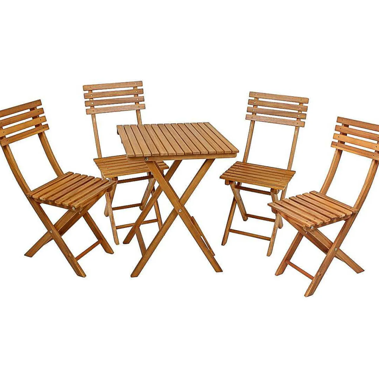mutoni pleasure Balkon-Set Alameda Akazie Natur (5-Tlg)> Balkon-Sets