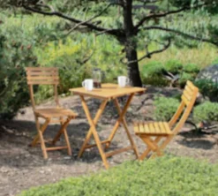 mutoni pleasure Balkon-Set Alameda Akazie Natur (5-Tlg)><noscript><img width=