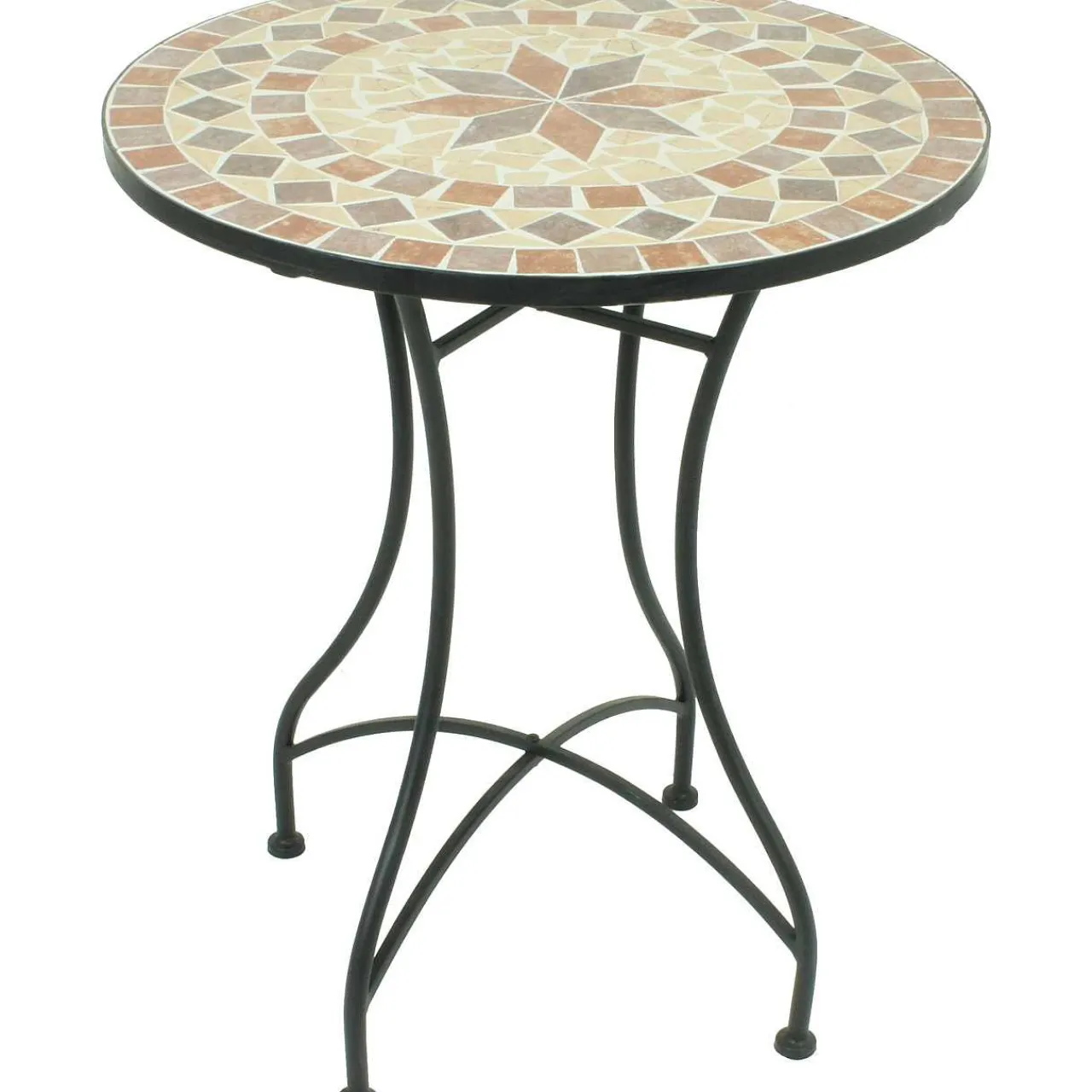 mutoni pleasure Balkon-Set Amarillo Mosaik Braun Ocker (3-Tlg)> Balkon-Sets