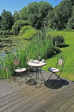 mutoni pleasure Balkon-Set Amarillo Mosaik Braun Ocker><noscript><img width=