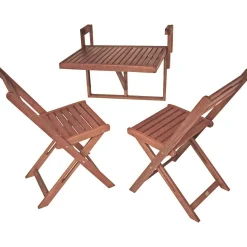 mutoni pleasure Balkon-Set Berkeley Eukalyptus Natur (3-Tlg)><noscript><img width=