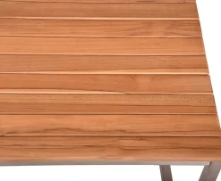 mutoni pleasure Balkon-Set Denver Teak Natur (3-Tlg)> Balkon-Sets