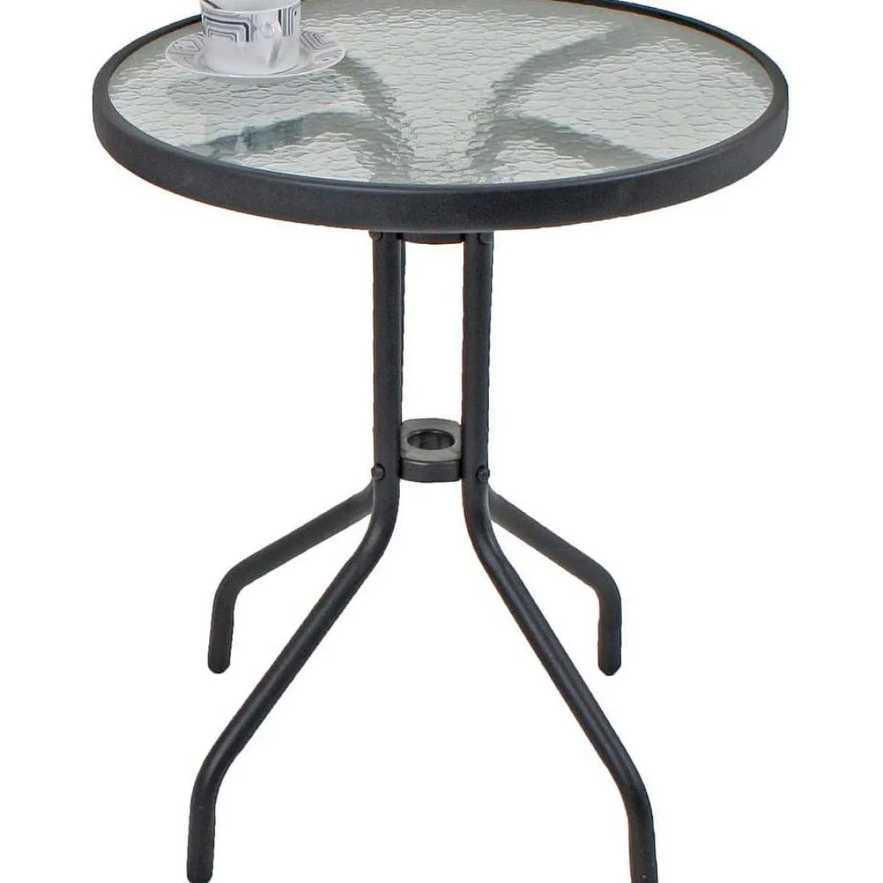 mutoni pleasure Balkon-Set Lida Glas Schwarz (3-Tlg)> Balkon-Sets