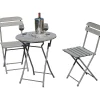 mutoni pleasure Balkon-Set Lugo Grau (3-Tlg)> Balkon-Sets