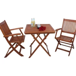 mutoni pleasure Balkon-Set Seattle Eukalyptus Natur (3-Tlg)> Balkon-Sets
