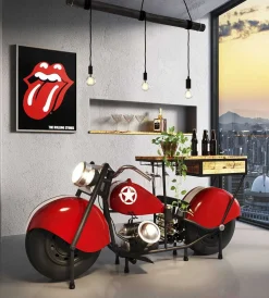 KARE Design Bar Motorbike Rot><noscript><img width=
