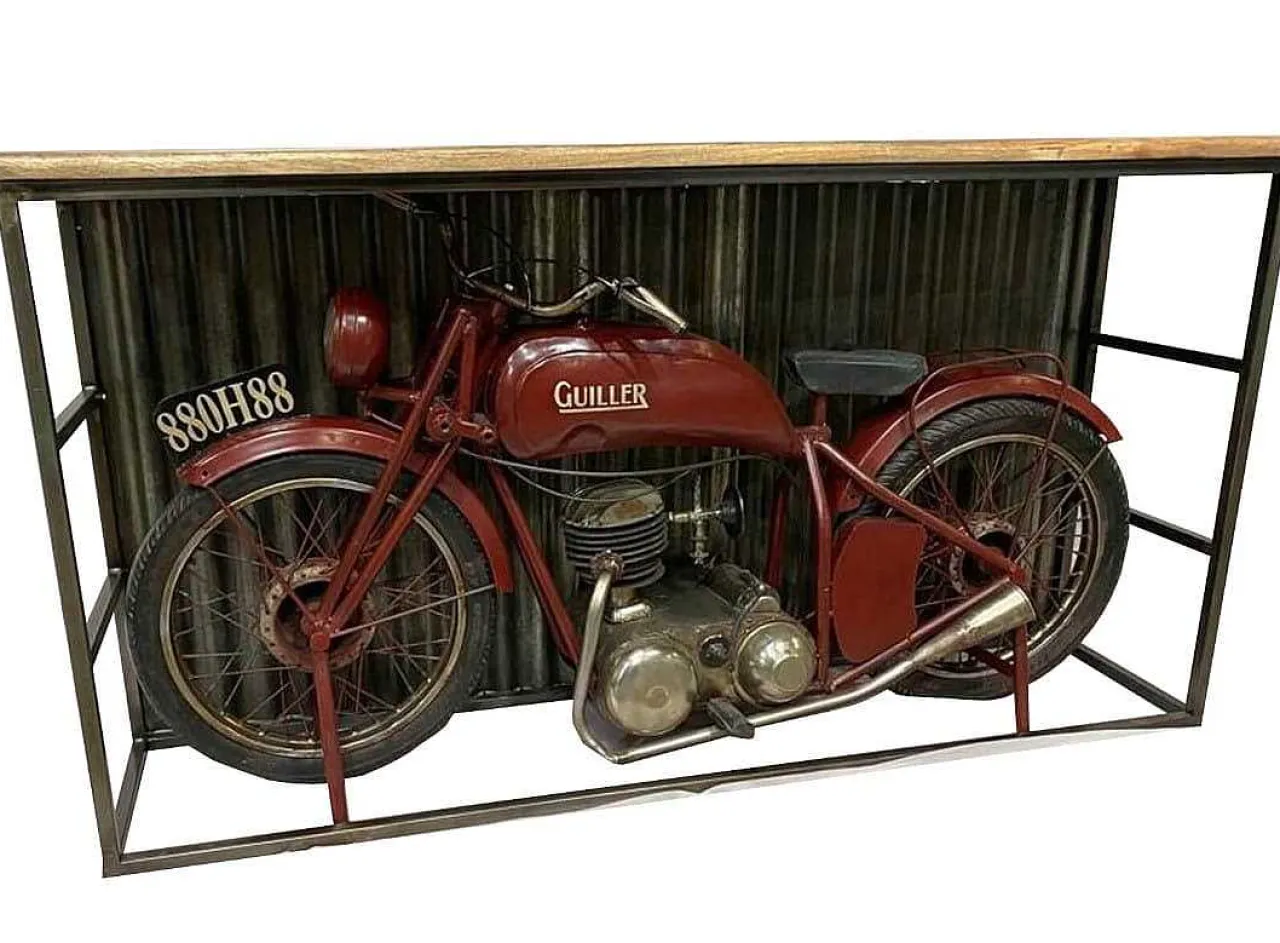 mutoni vintage Bar Motorrad-Oldtimer 188X107X71> Barschränke & Bartheken