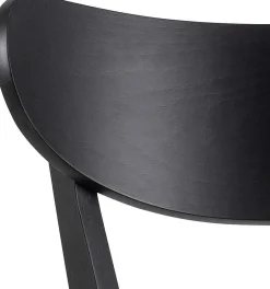 mutoni scandi Barhocker Enrico Rubberwood Schwarz 105 (1 Stuck)><noscript><img width=