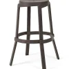 NARDI outdoor Barhocker Stack Maxi Braun> Garten Barstühle