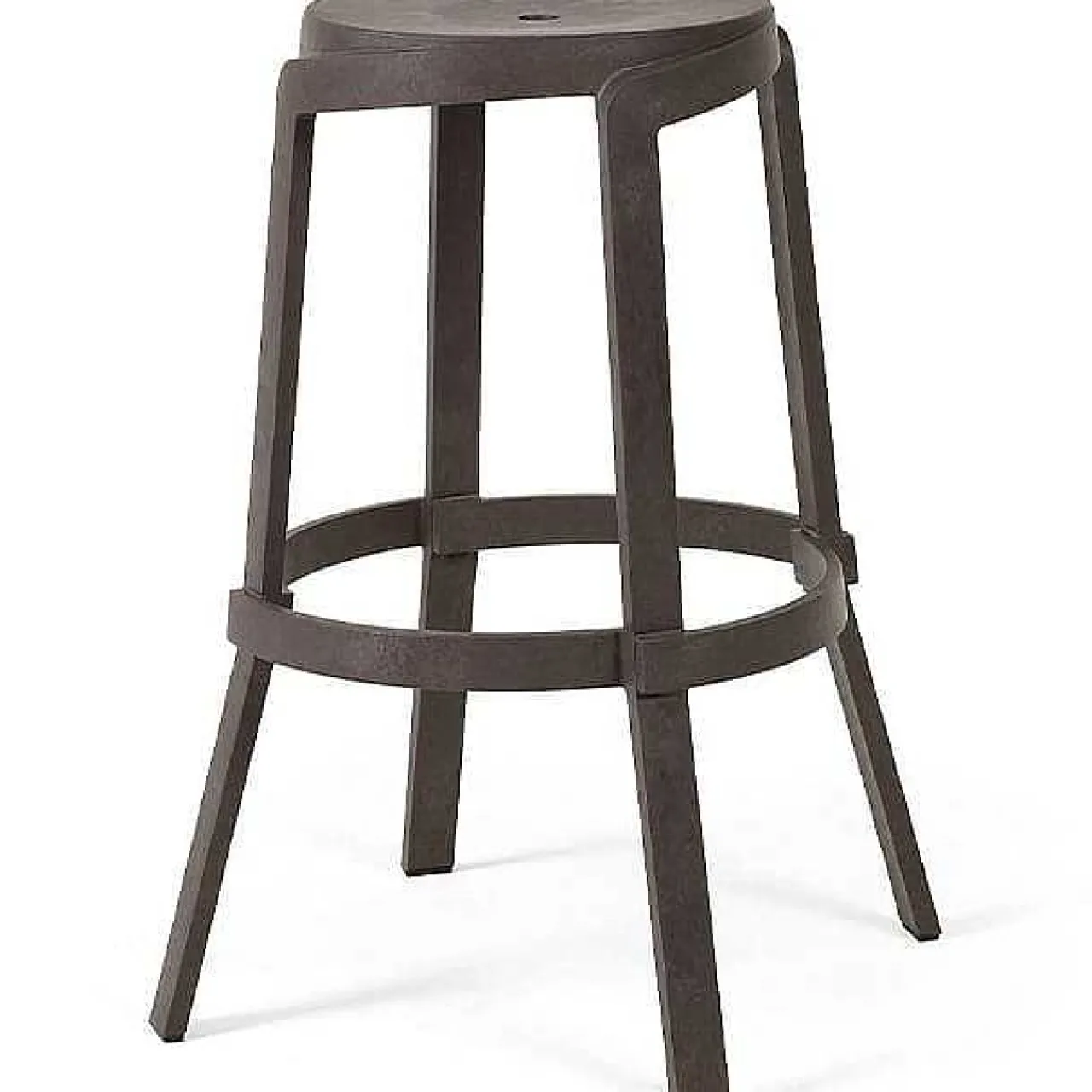 NARDI outdoor Barhocker Stack Maxi Braun> Garten Barstühle