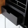 mutoni inspiration Barschrank Adra Mangoholz Schwarz 92X179> Barschränke & Bartheken