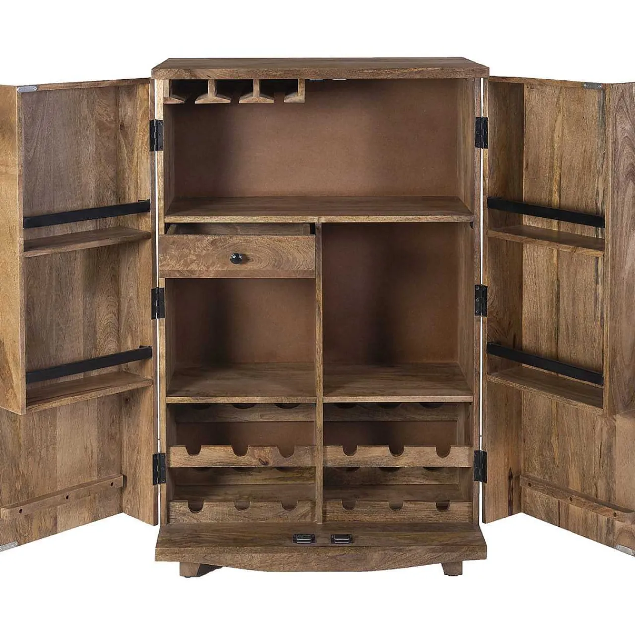 mutoni pleasure Barschrank Bombay Mango Braun> Barschränke & Bartheken