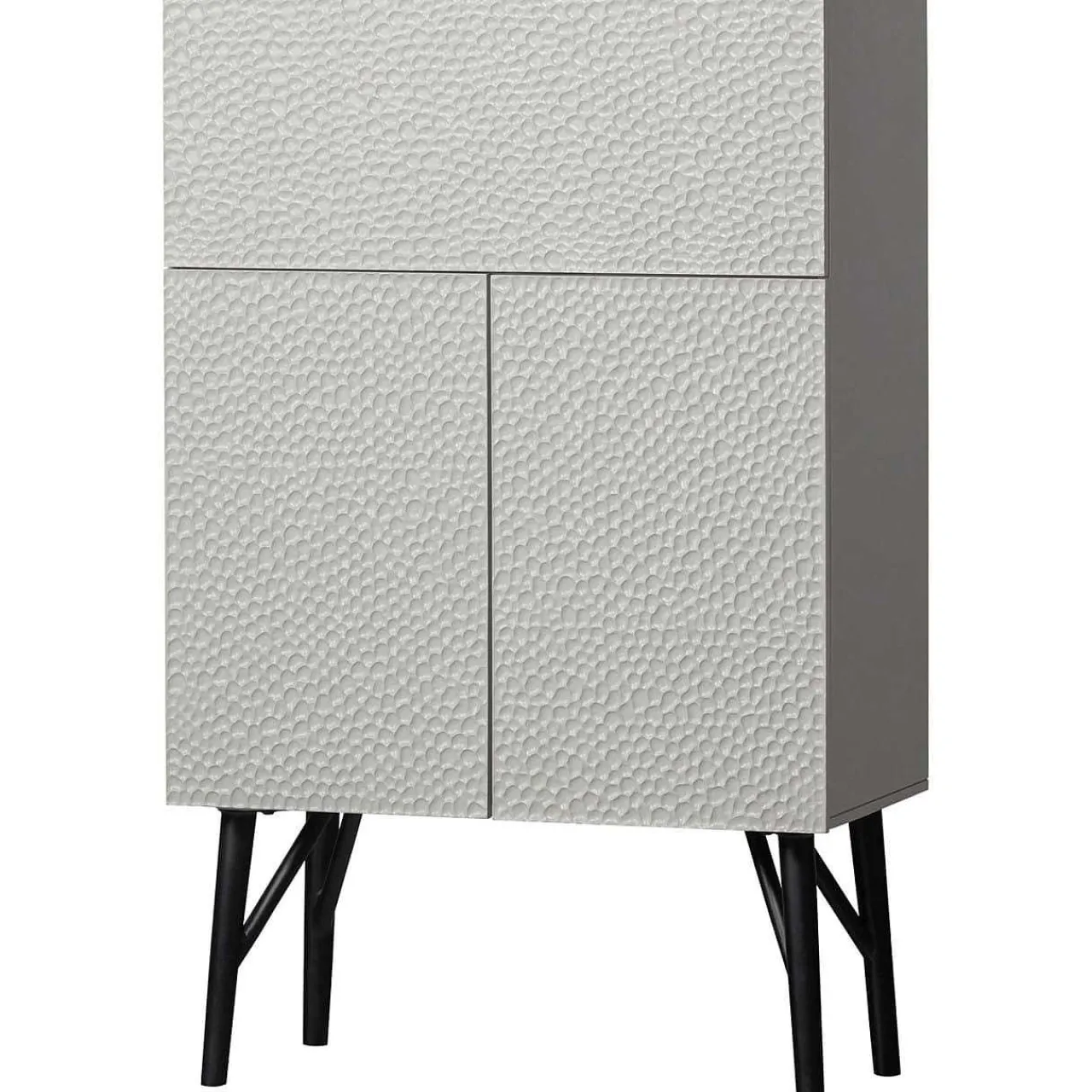 mutoni living Barschrank Carved Mango Mist 146X90> Barschränke & Bartheken
