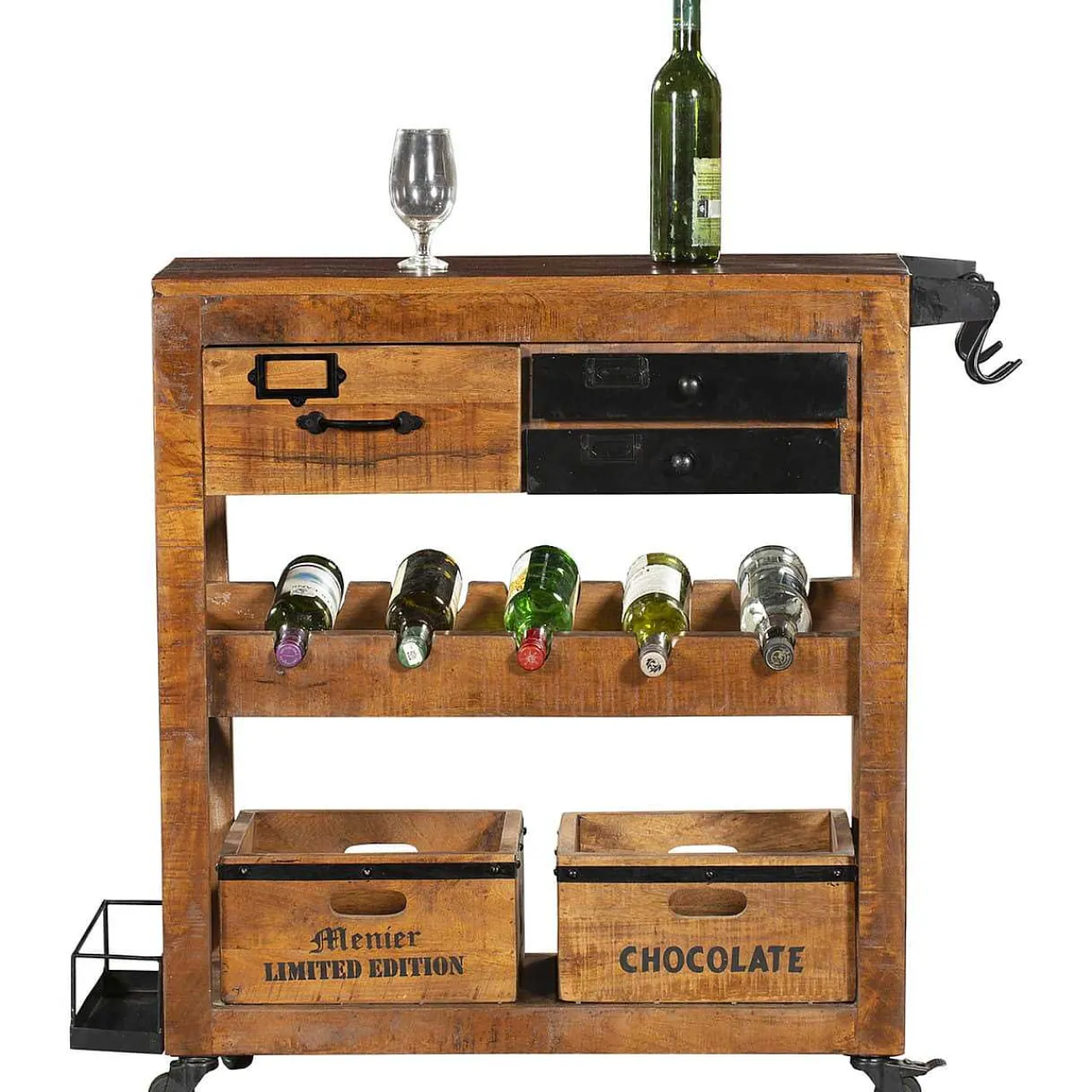 mutoni pleasure Barschrank Ravi Mango Braun> Barschränke & Bartheken