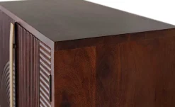 mutoni inspiration Barschrank Rera Mangoholz Braun 91X119> Barschränke & Bartheken