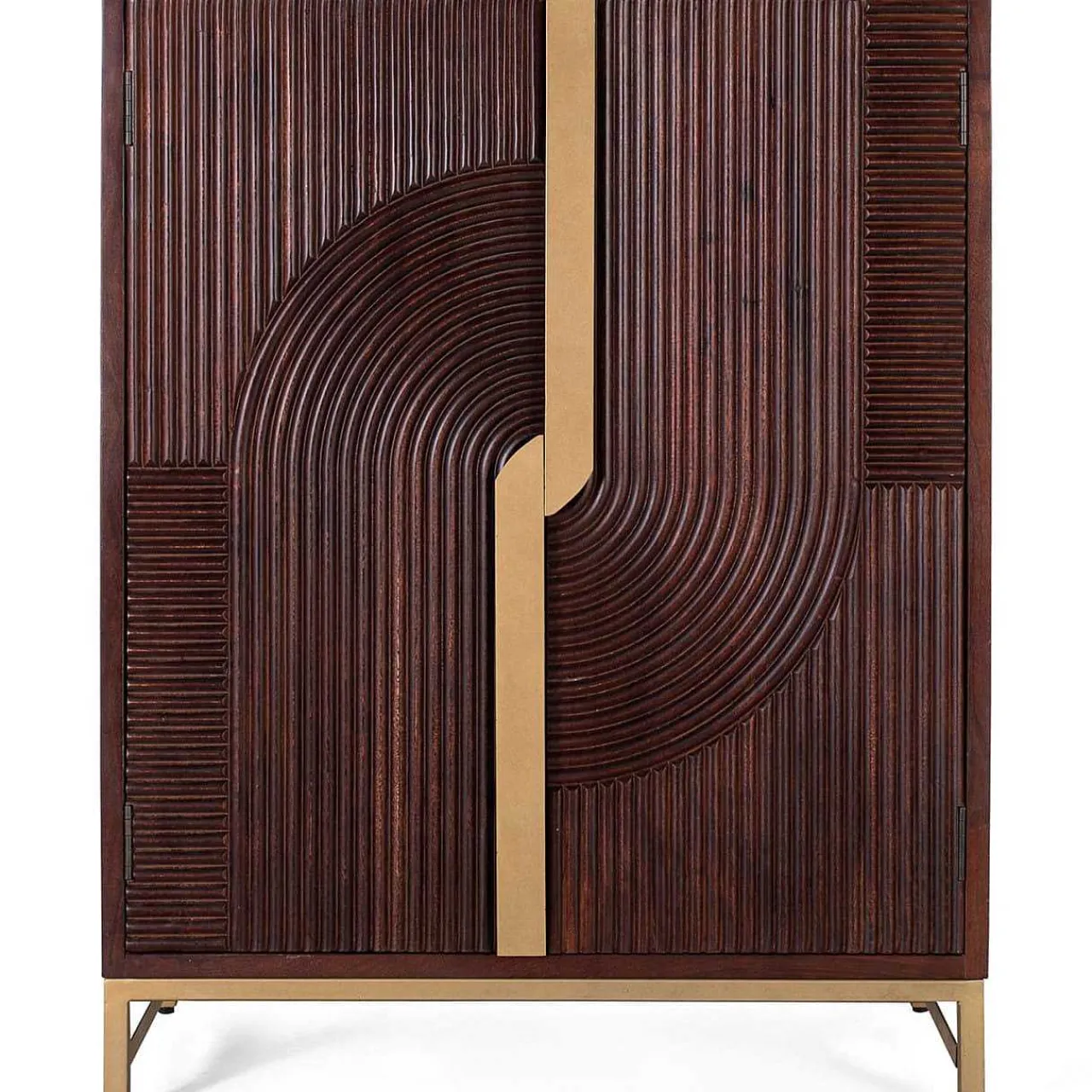 mutoni inspiration Barschrank Rera Mangoholz Braun 91X119> Barschränke & Bartheken