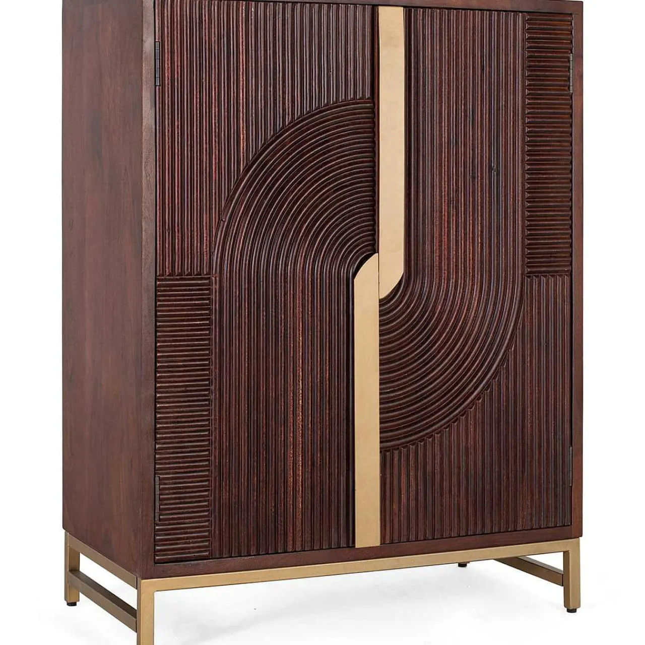 mutoni inspiration Barschrank Rera Mangoholz Braun 91X119> Barschränke & Bartheken