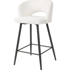 mutoni industrial Barstuhl Boucle Salon Weiss> Barhocker & Barstühle