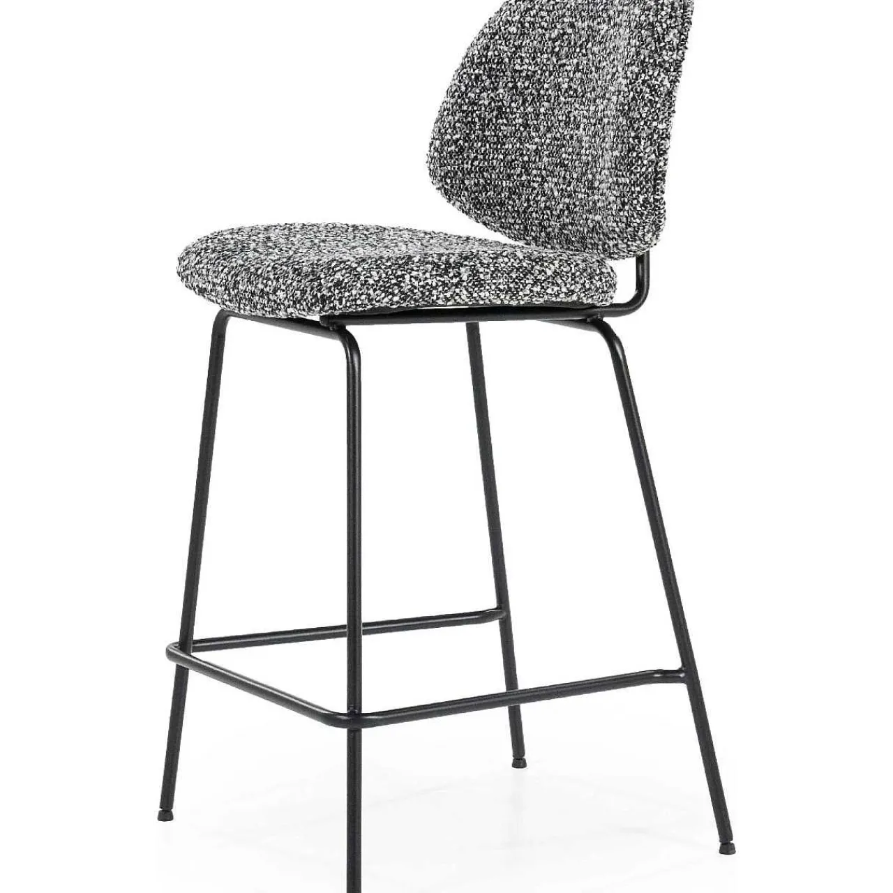 Eleonora Barstuhl Jon Maywood Schwarz> Barhocker & Barstühle