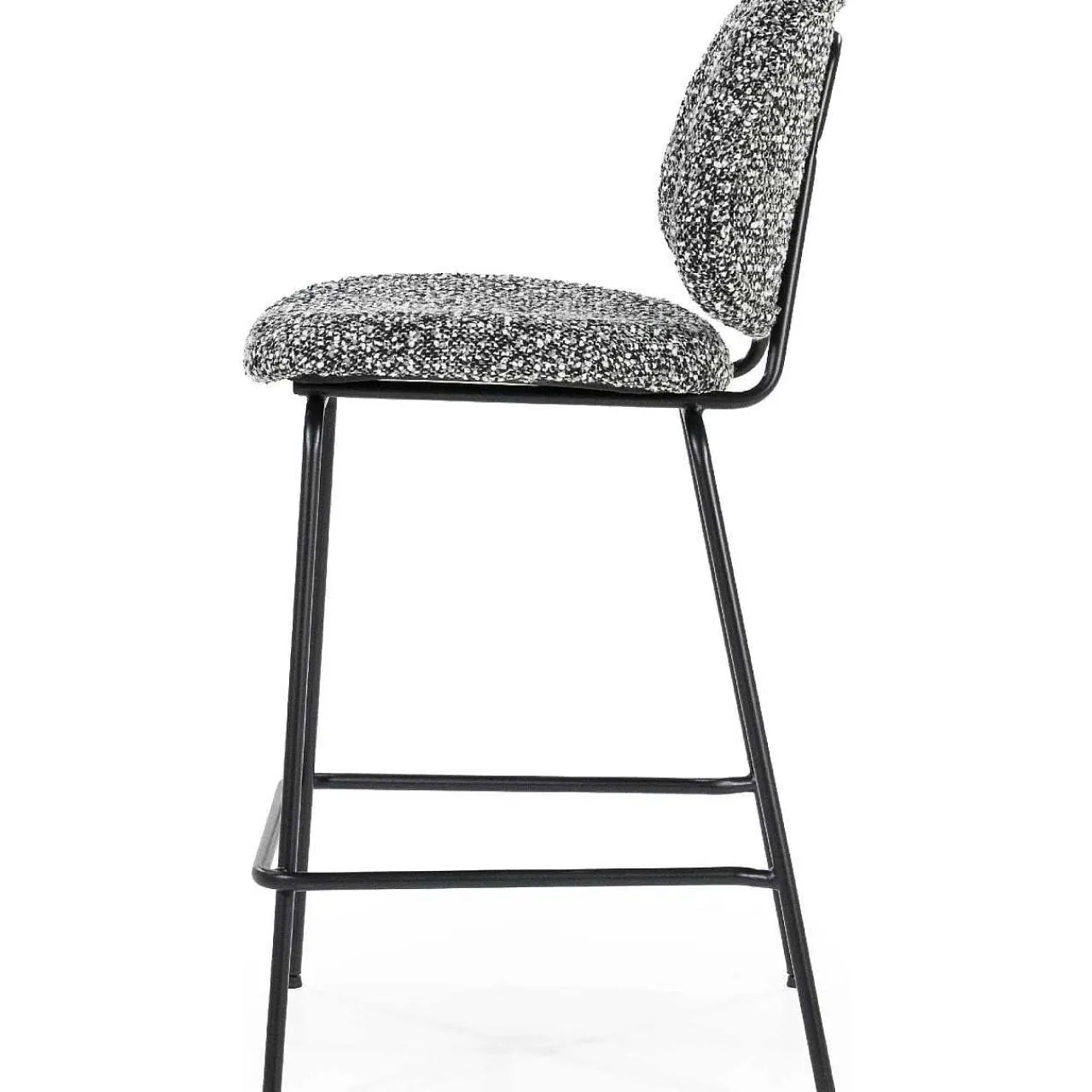 Eleonora Barstuhl Jon Maywood Schwarz> Barhocker & Barstühle