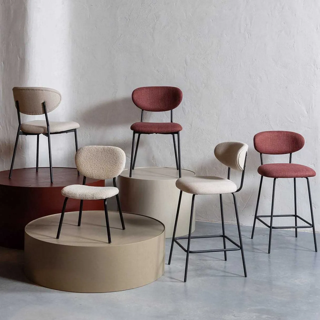 mutoni living Barstuhl Kjeld Natur> Barhocker & Barstühle