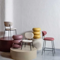 mutoni living Barstuhl Kjeld Rouge> Barhocker & Barstühle