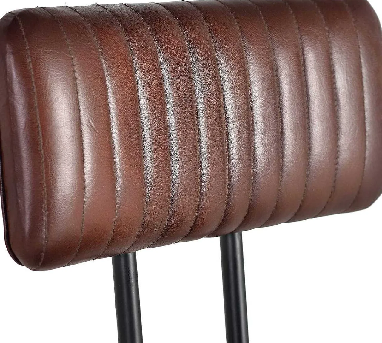mutoni inspiration Barstuhl Leder Dunkelbraun 107 (2Er-Set)> Barhocker & Barstühle