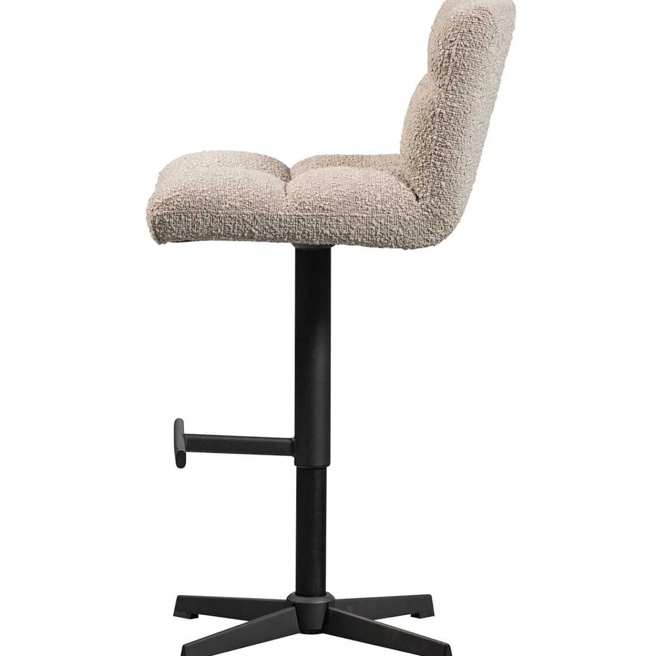 mutoni living Barstuhl Vinny Drehbar Boucle Sand> Barhocker & Barstühle