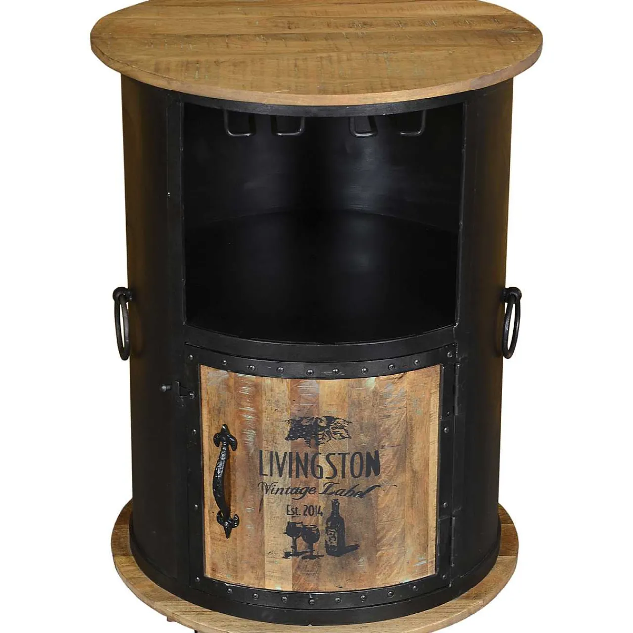 mutoni pleasure Bartheke Luni Mango Schwarz 85> Barschränke & Bartheken