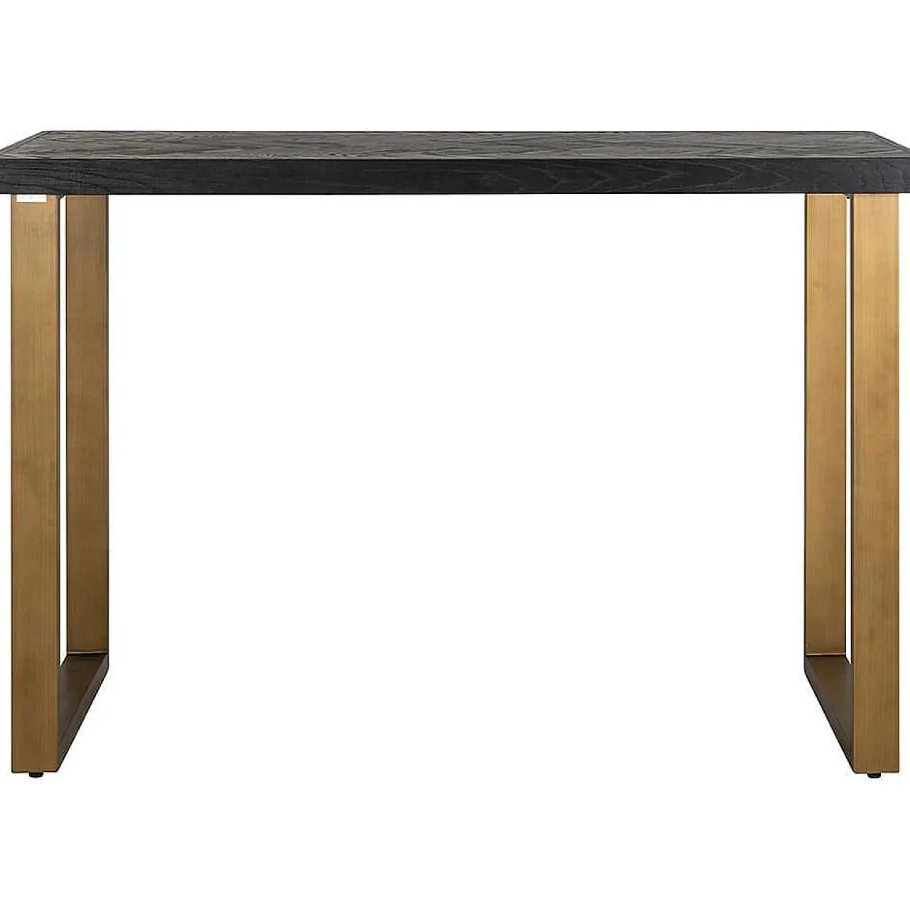 Richmond Interiors Bartisch Blackbone Schwarz Messing 106> Bartische