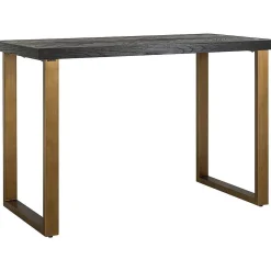 Richmond Interiors Bartisch Blackbone Schwarz Messing 106><noscript><img width=