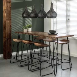 mutoni industrial Bartisch Edge 180 Akazie Massiv Natur><noscript><img width=
